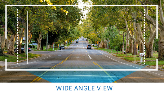 VOXX ACADC5 140-degree wide-angle camera coverage